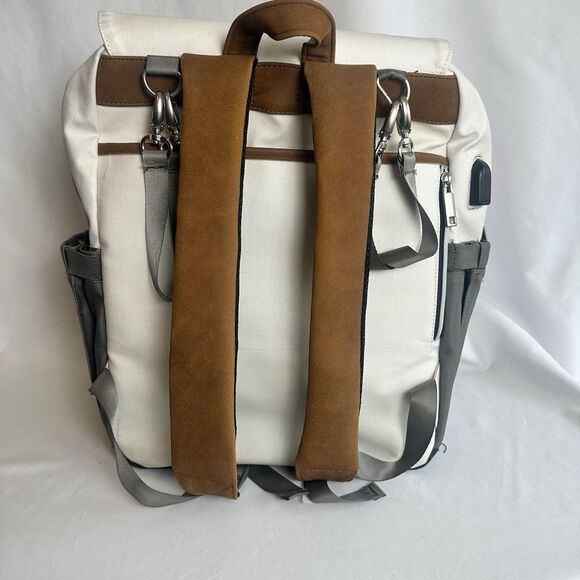 Sleepy Panda Lizzie Diaper Bag Backpack w Stroller Straps USB, Large, Travel - Picture 6 of 9